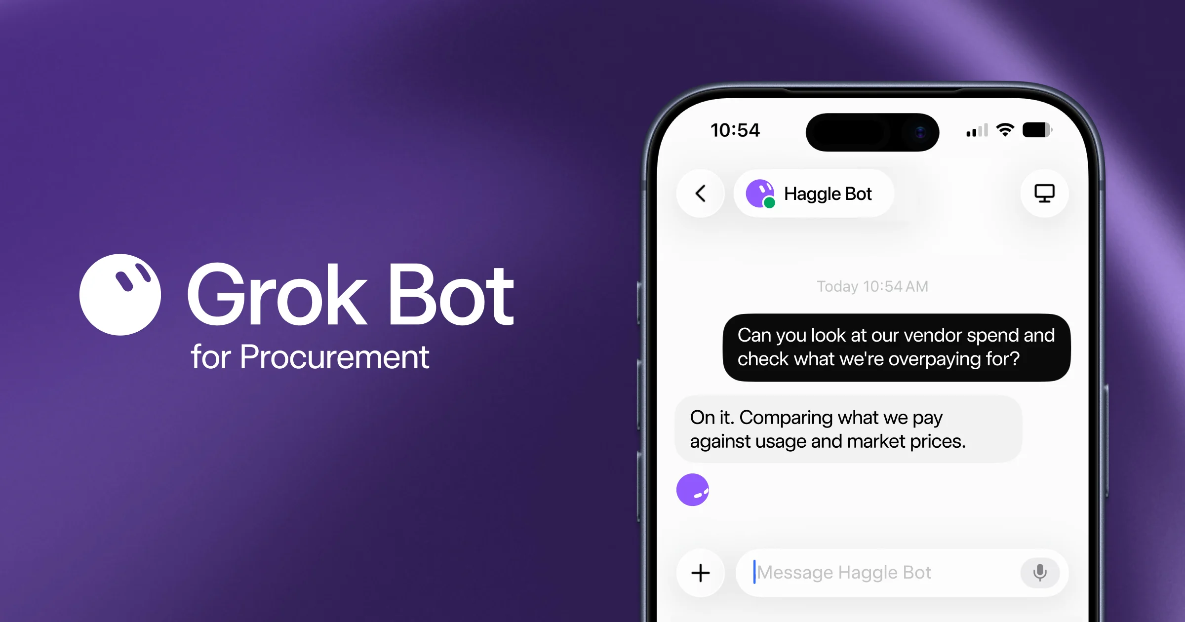 xAI 公开案例中的采购 Bot 示意图