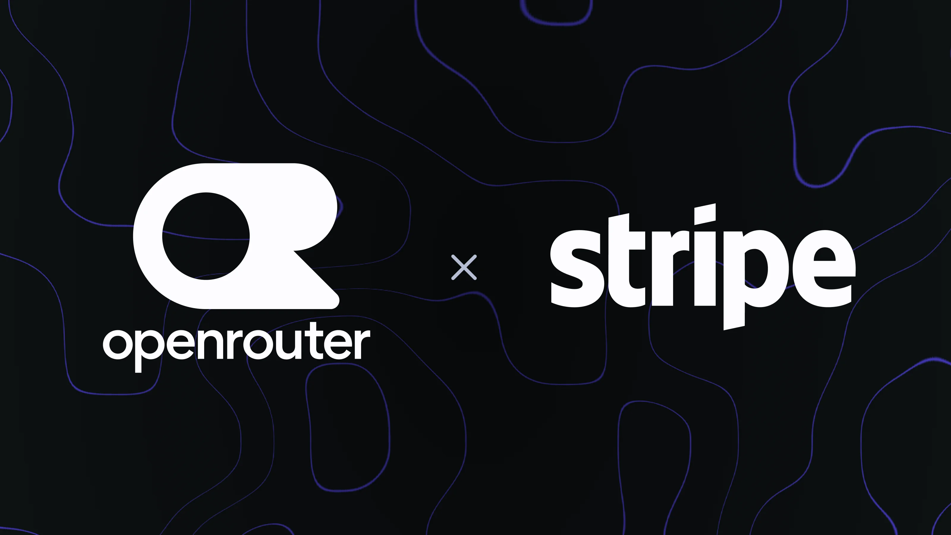 OpenRouter 与 Stripe 官方联名图
